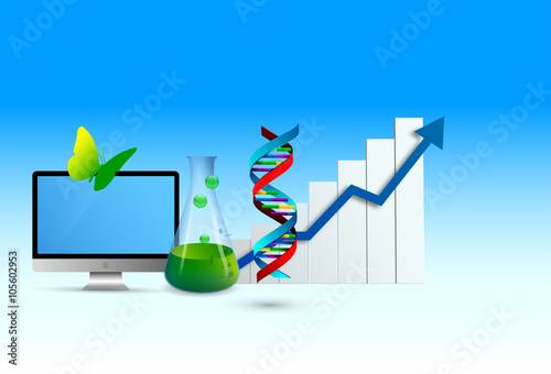 dna, scienza, biologia