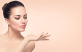 Beauty spa woman with perfect skin