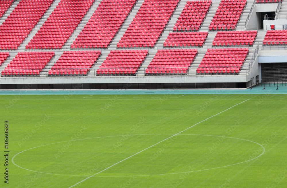 Obraz premium スタジアムの観客席