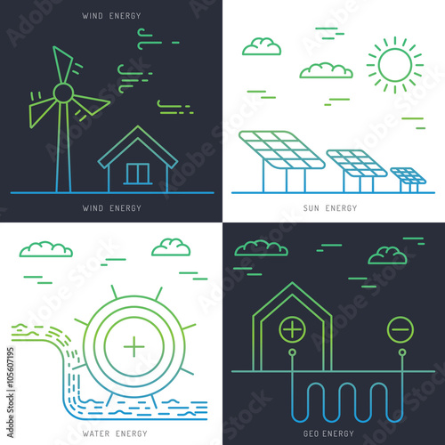 Ecology power concept 02