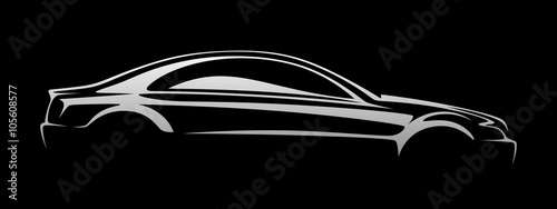 Black car
