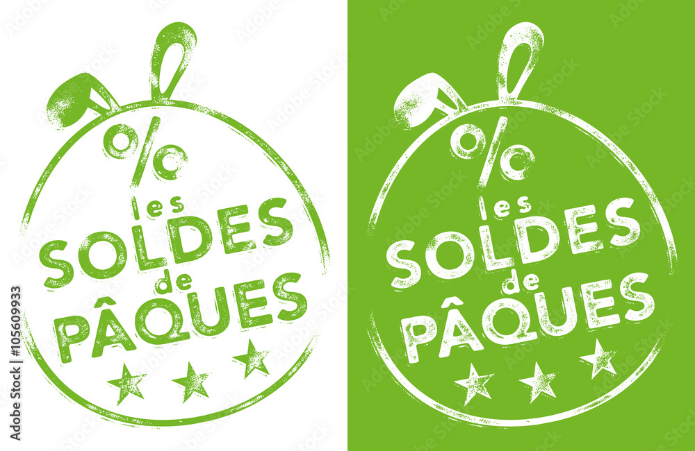 Tampon/Cachet - les SOLDES de PÂQUES