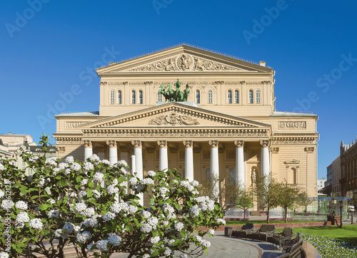 The Bolshoi Theatre. Moscow, Russia