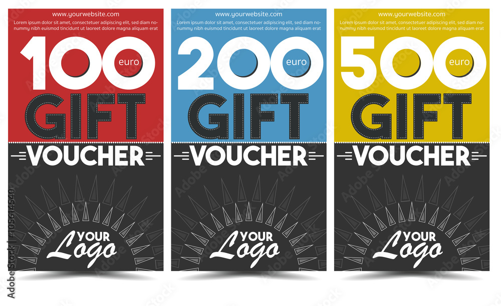 Fototapeta premium Gift Voucher