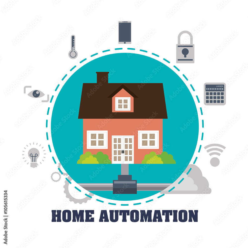 Obraz premium Home automation design 