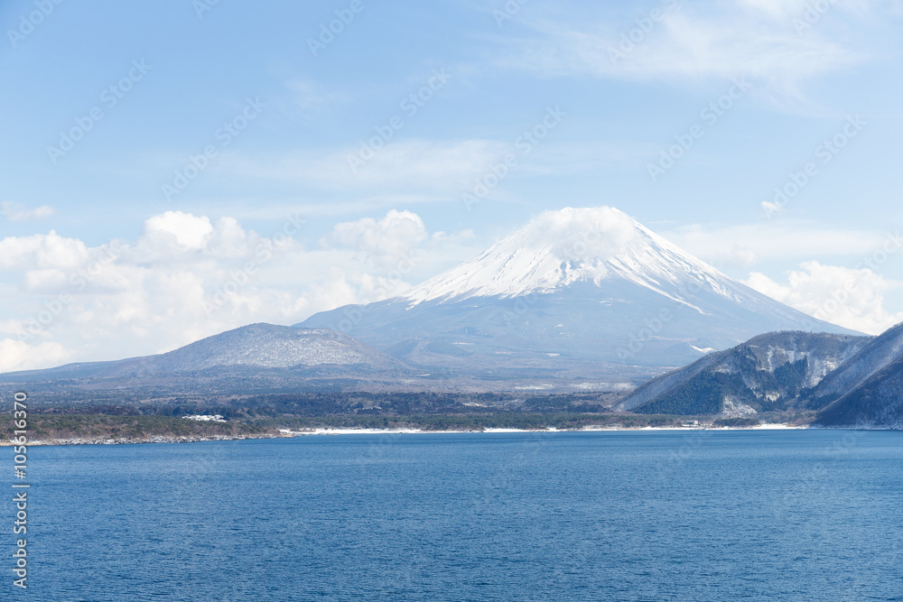 Lake and Mountain Fuji