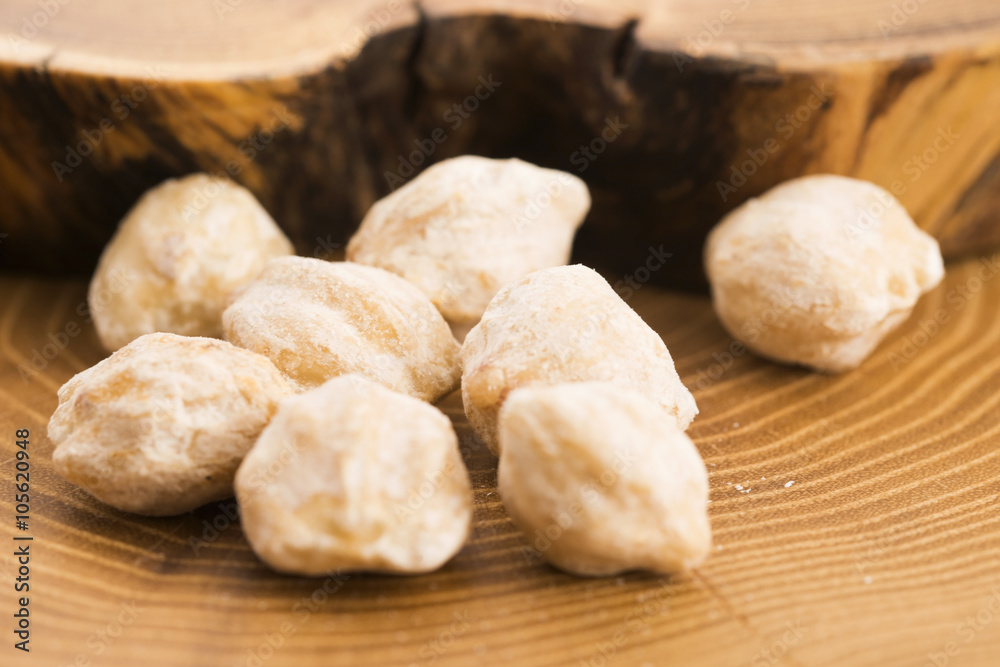 Candlenut or Kukui is a spice especially used in indonesian cook Candlenut or Kukui is a spice especially used in indonesian cook