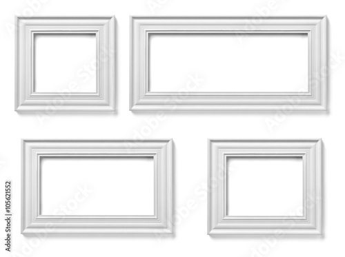 white frame wood background image