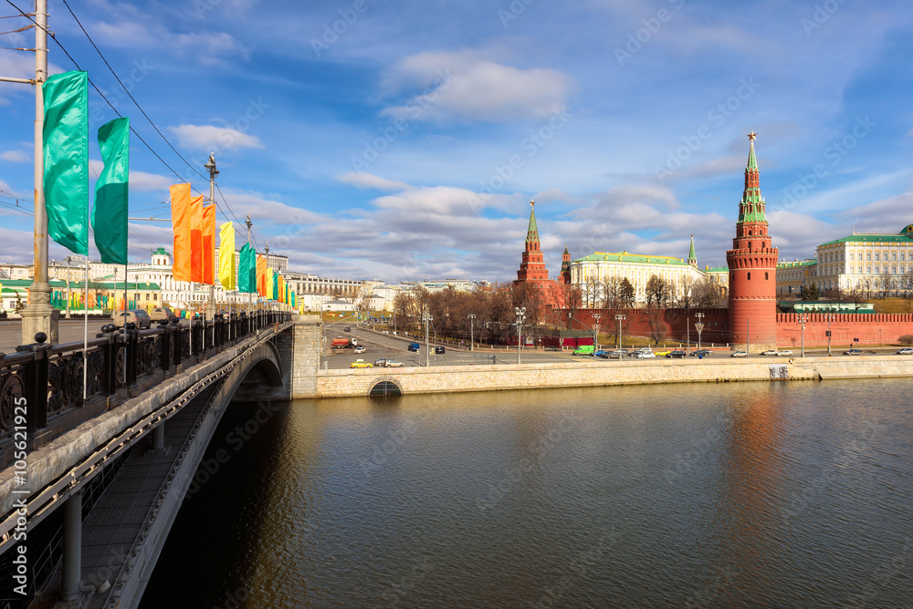 View of Moscow Kremlin - Russia