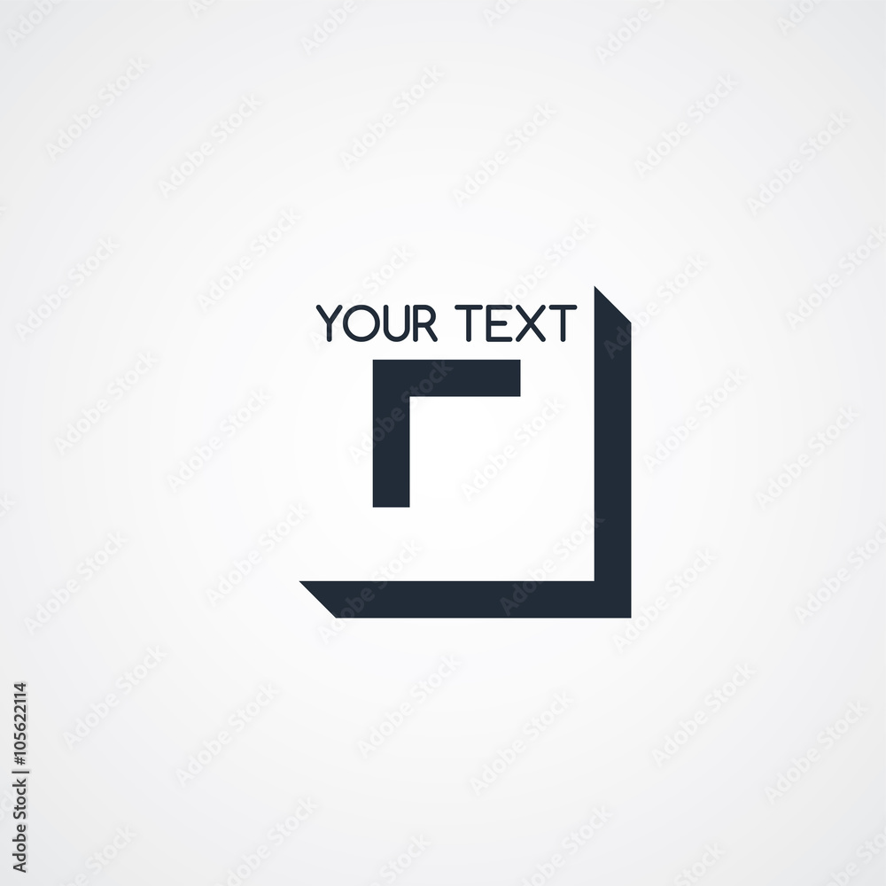 Fototapeta premium letter logotype theme