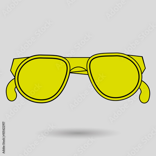 glasses icon design 