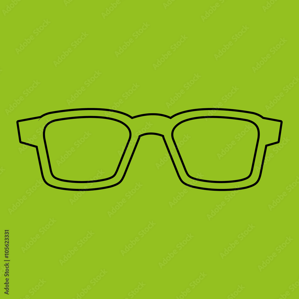 glasses icon  design 