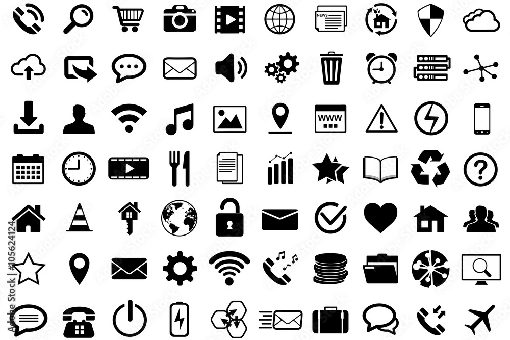 Web icons set Web icons set