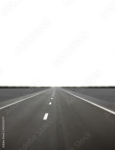 Straße ins Dunkel