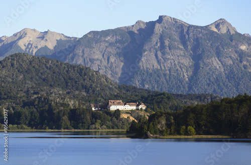 View of San Carlos de Bariloche, Llao Llao Hotel, Argentina 