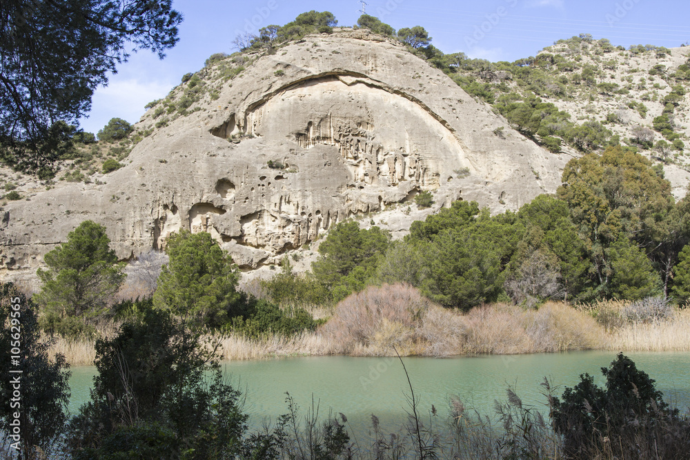 River at the Caminito del Rey