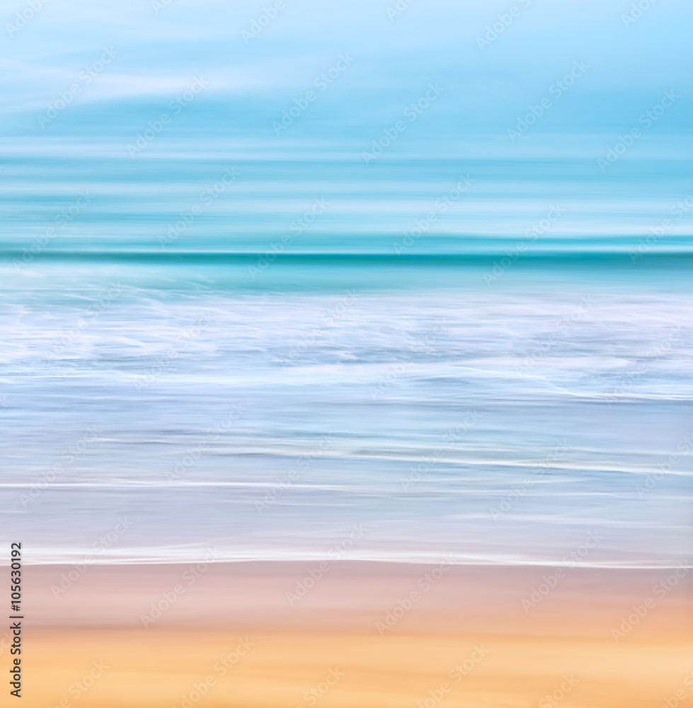Blurred Wave Seascape Blurred Wave Seascape
