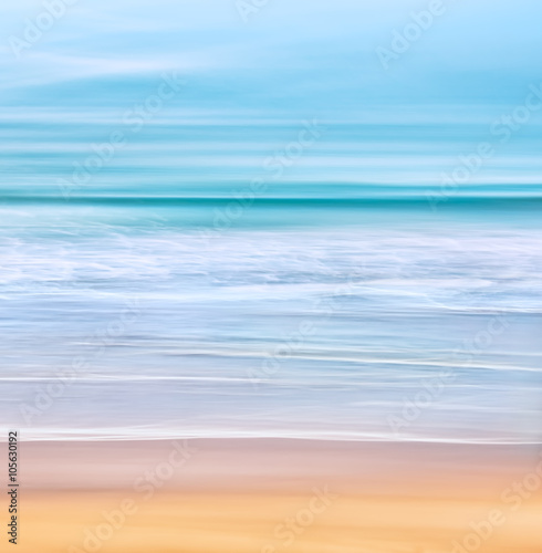 Blurred Wave Seascape