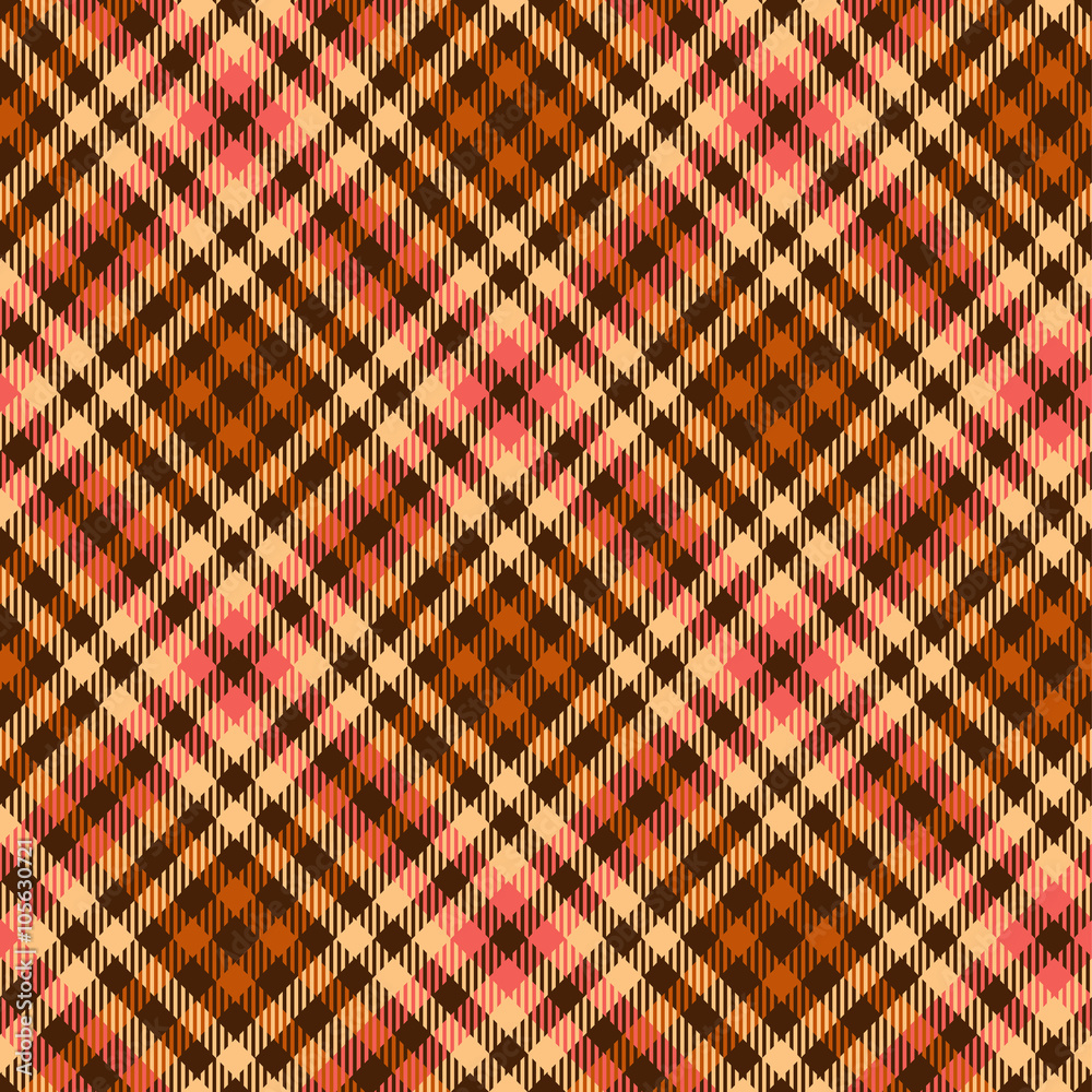 Seamless tartan vector pattern