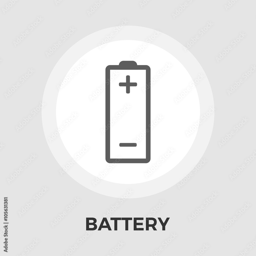 Battery Flat Icon Battery Flat Icon