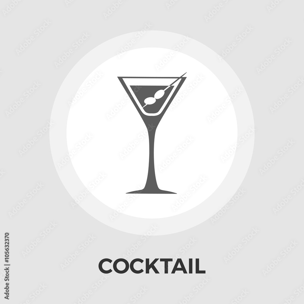 Cocktail Line Icon Cocktail Line Icon