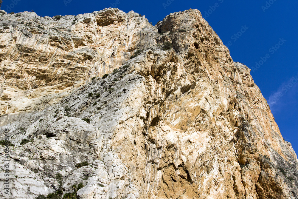 Gorge at the Caminito del Rey Gorge at the Caminito del Rey