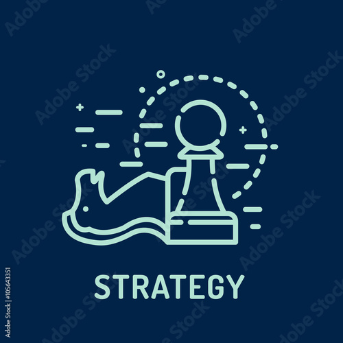 Business strategy concept