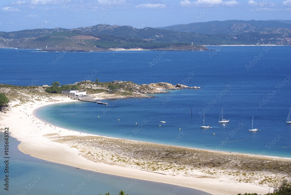 Islas Cies Galicia Spain