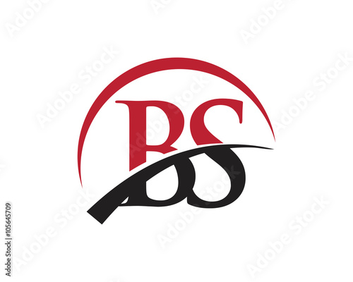 BS red letter logo swoosh