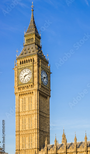 Big Ben Clock Tower, Houses of Parliament, Westminster, London