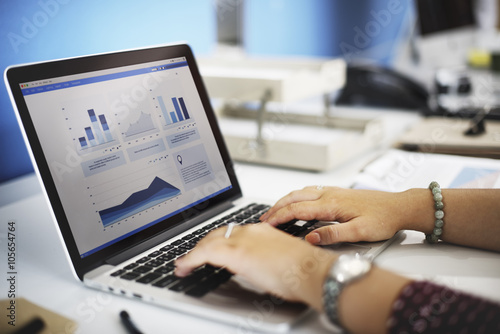 Fotografi Business Research Data Economy Statistics Concept
