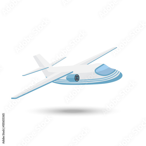 Aircraft Icon. Airplane vector icon.Aircraft Icon vector isolated on a white background.Airplane Icon flat style with shadow.Aircraft Icon .Airplane vector icon