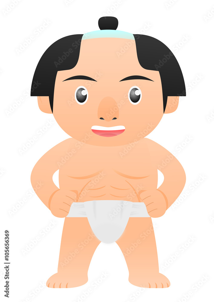ふんどし姿の侍 ふんどし姿の侍