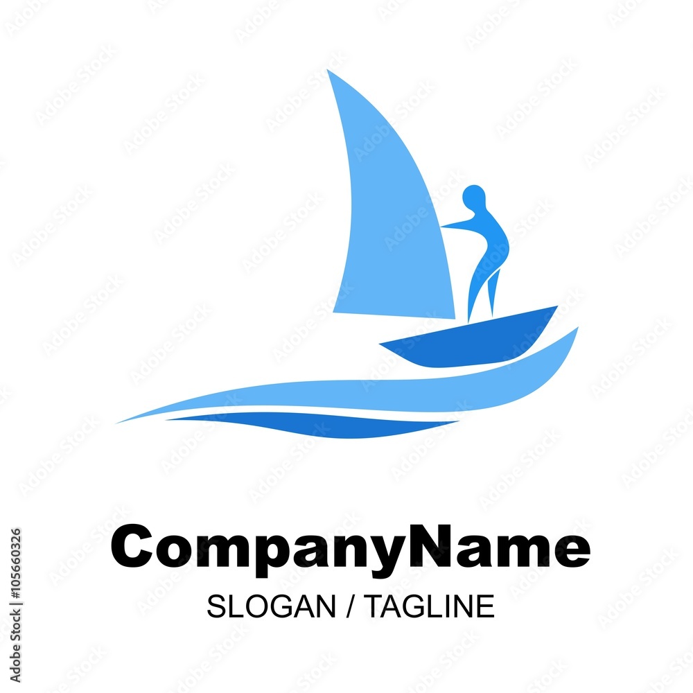 water sport logo icon Vector water sport logo icon Vector
