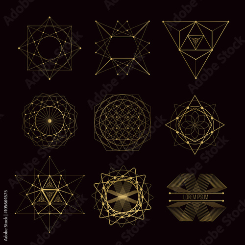 Sacred geometry forms