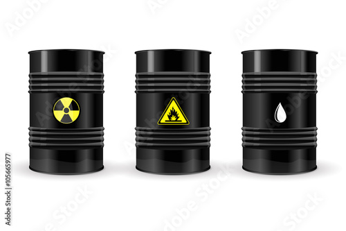 Metal black barrels