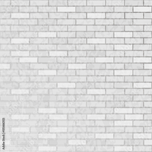 Seamless background white brick
