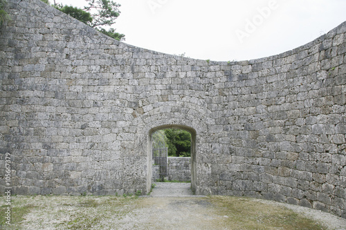 Urasoe castle ruins, Okinawa photo