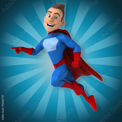 Fun superhero