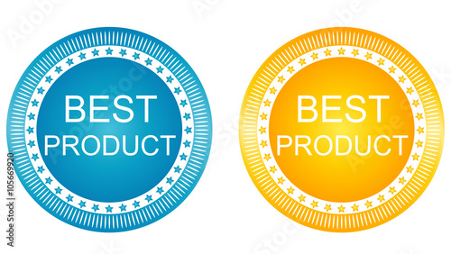 New Best Product Signs Set
