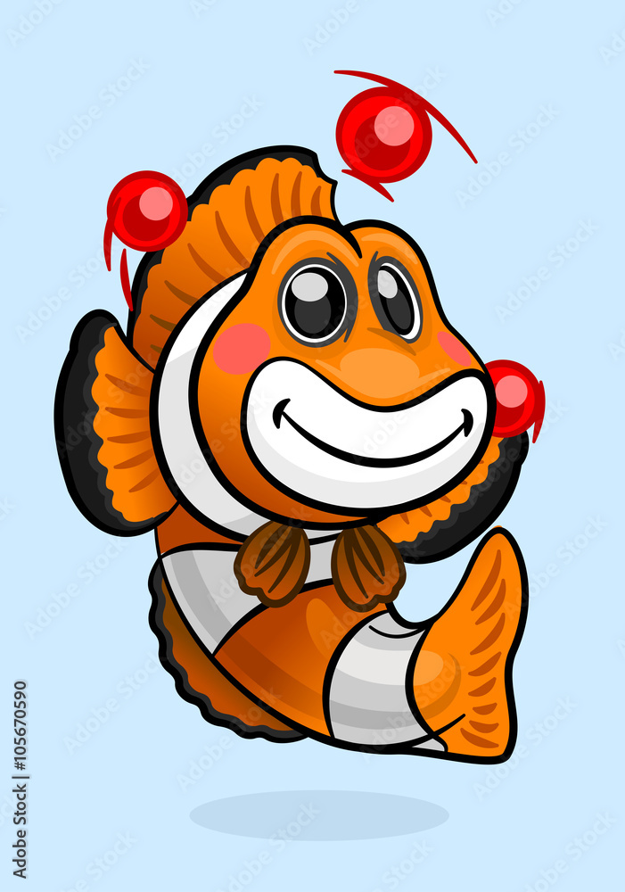 Naklejka premium clown 