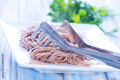 boiled soba photo