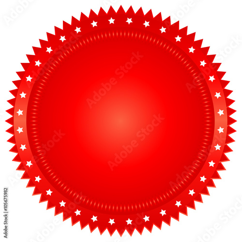  illustration of red seal