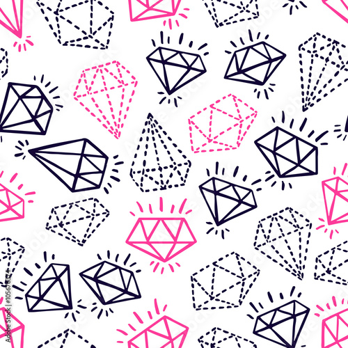 pattern with different gems