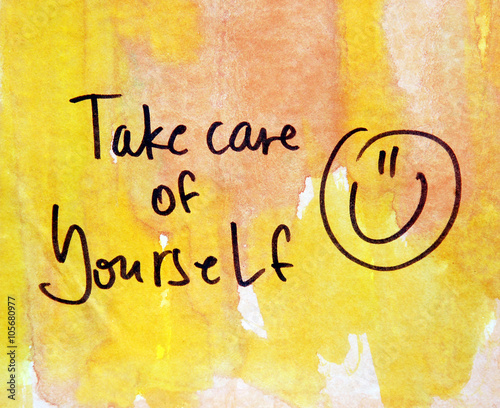 take care of yourself photo
