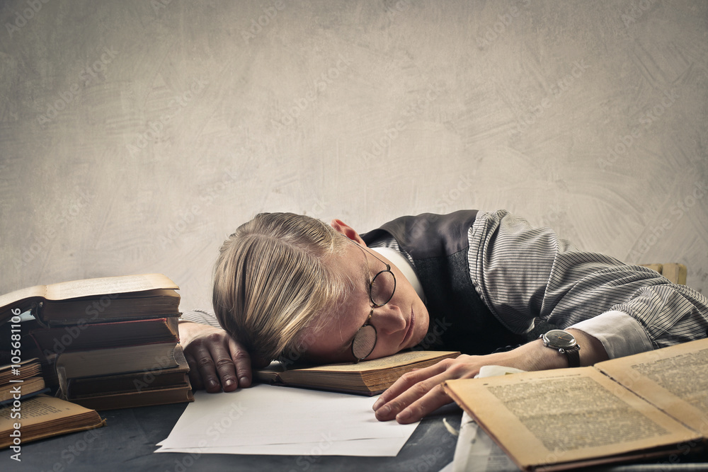 Too tired not to fall asleep