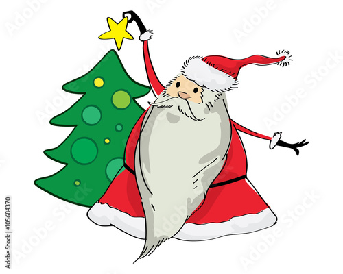 Santa Claus - Christmas Tree Decoration