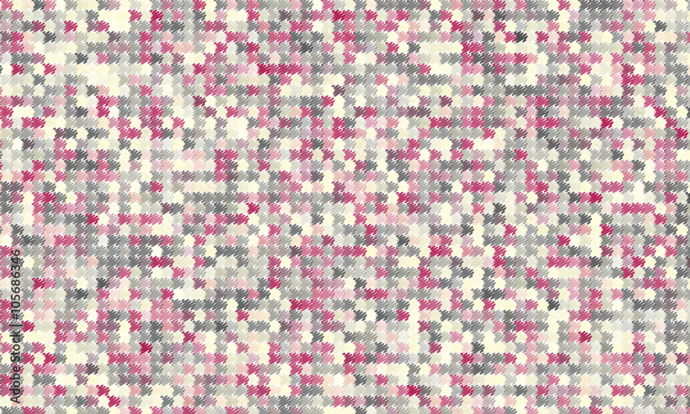 Abstract background is in the style of the quilt.Vector