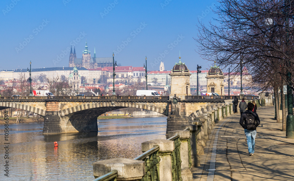 Blick auf Prag