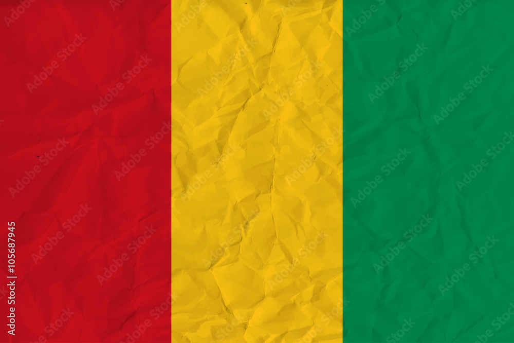 Guinea paper  flag